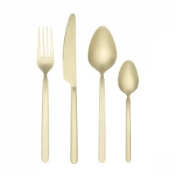 - Cutlery Set 16 Pieces - STELLA - Champagne^Blomus