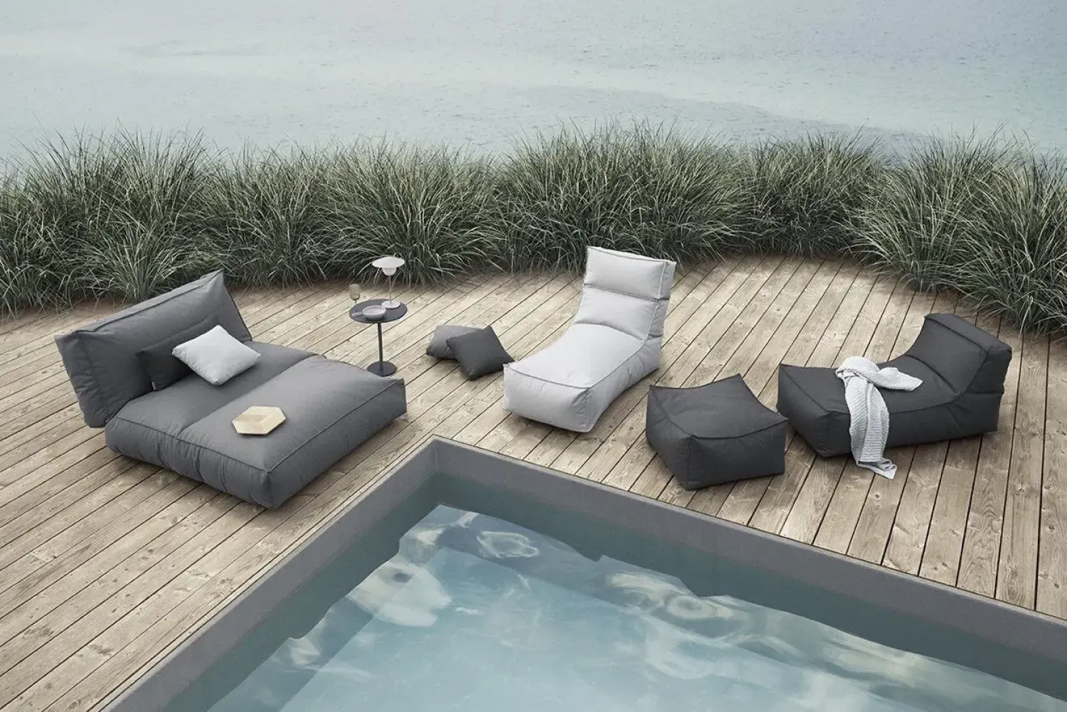 - Daybed - STAY - Ocean Lyseblå - S - 80x190 cm*Blomus Sale
