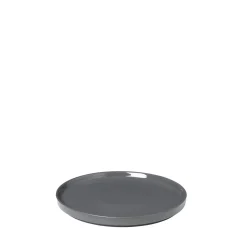 - Dessert Plate - Pewter - PILAR^Blomus