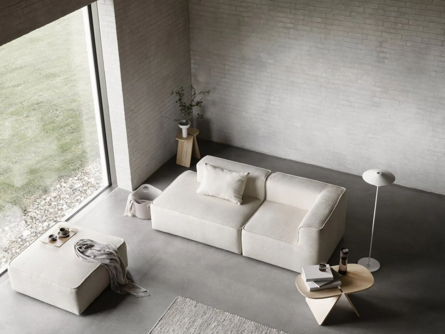 - Felt Basket S - Fungi/Micro Chip - TIGGY*Blomus Outlet