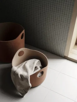 - Felt Basket S - Rustic Brown/Tan - TIGGY^Blomus Hot