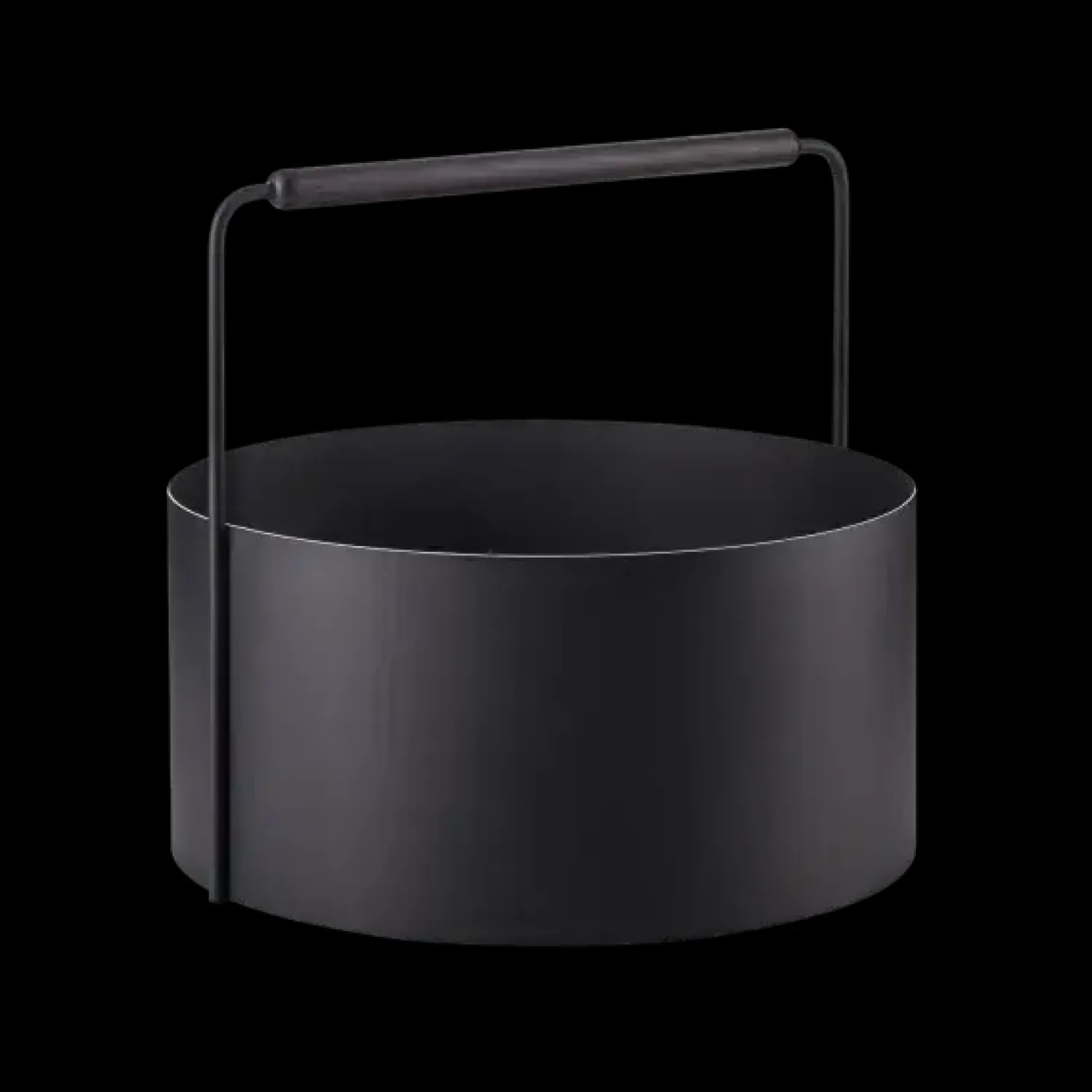 - Firewood Basket -ASHI- Black Oak - L*Blomus Outlet