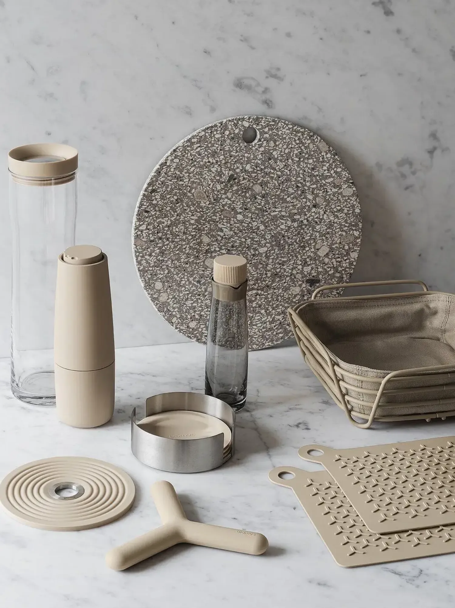 - FLIP Bordskåner - Silikone - Beige^Blomus Sale