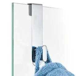- Glass Shower Overdoor Hook - polished - NEXIO*Blomus New