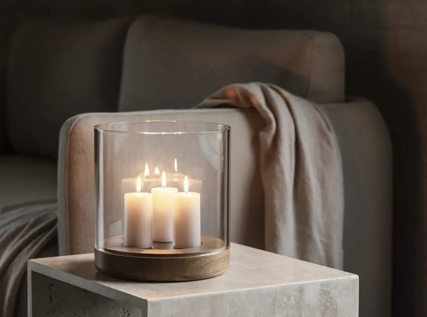 - Hurricane Lamps XL - Oak - LANTO^Blomus Hot