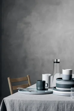 - Karaffel - med låg i børstet stål^Blomus Outlet