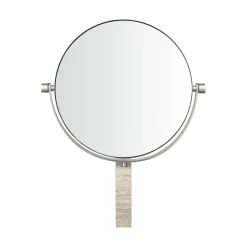 - Makeup spejl - Lamura marmor vægmonteret - Mourning Dove*Blomus Online