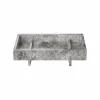 - Marble Tray - Sharkskin - ABENTO - H18 x L7,5 x W30 cm^Blomus