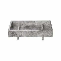 - Marble Tray - Sharkskin - ABENTO - H18 x L7,5 x W30 cm^Blomus