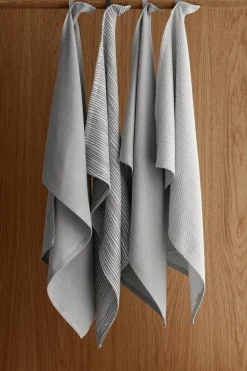 - RIDGE Viskestykker - Hvid - Sæt af 2^Blomus Best