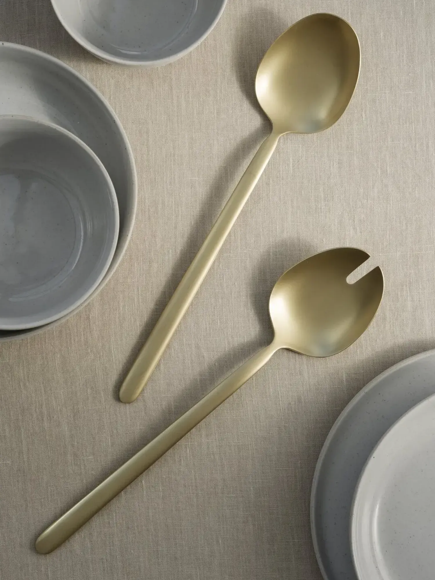 - Salad Servers - STELLA - Champagne*Blomus Hot