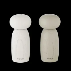 - Salt & Pepper Grinder -MOLI- Colour Moonbeam & Nomad Set of 2^Blomus New