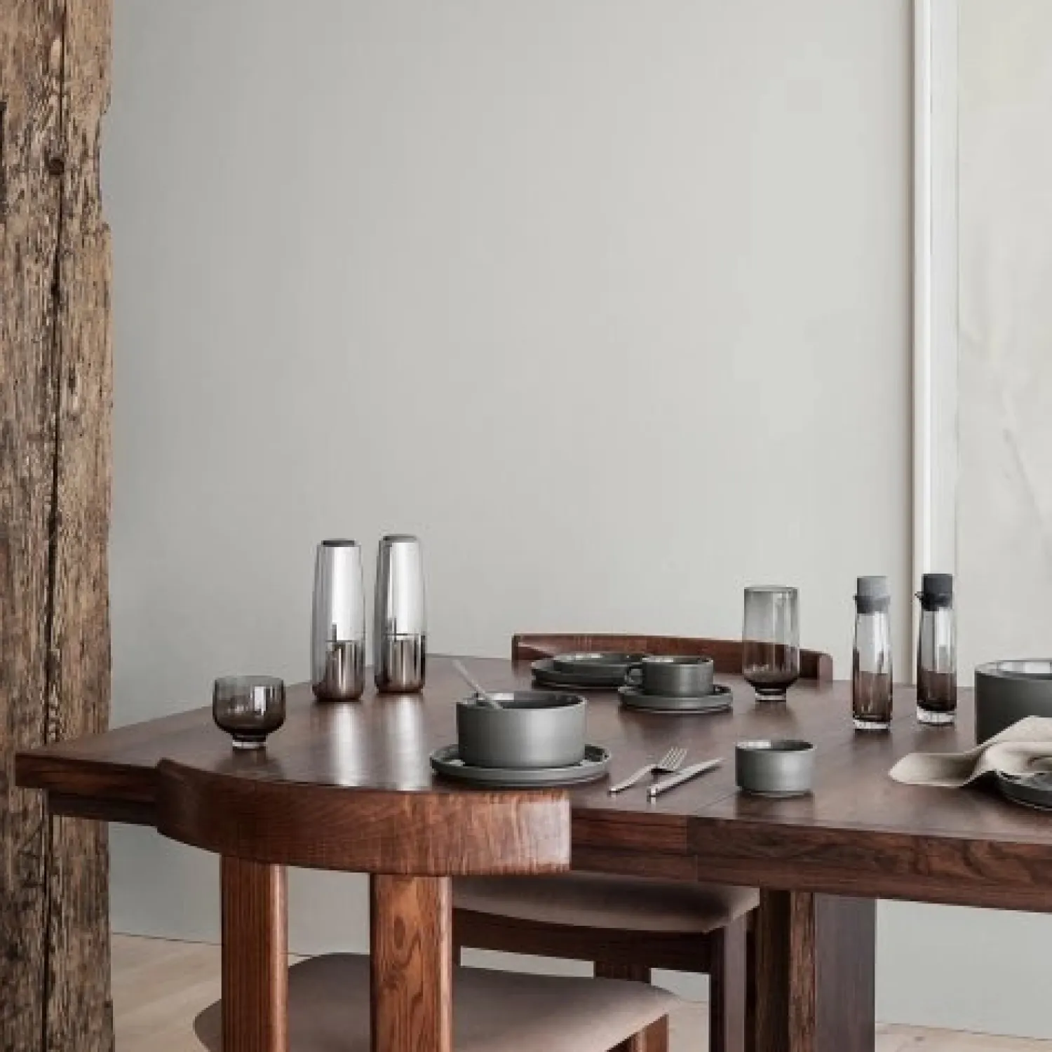 - Salt og peberkværne - Sharkskin/Magnet*Blomus Sale