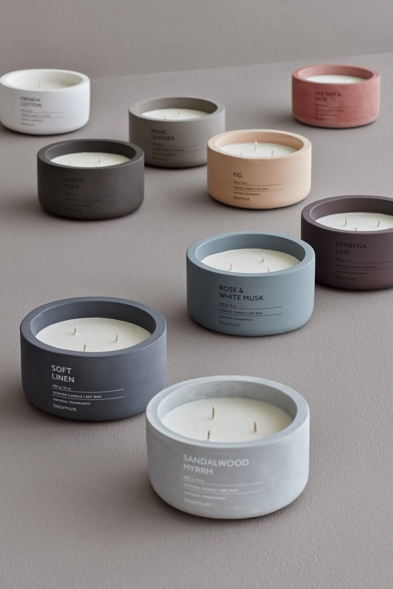- Scented Candle - Sea Salt & Sage - FRAGA*Blomus