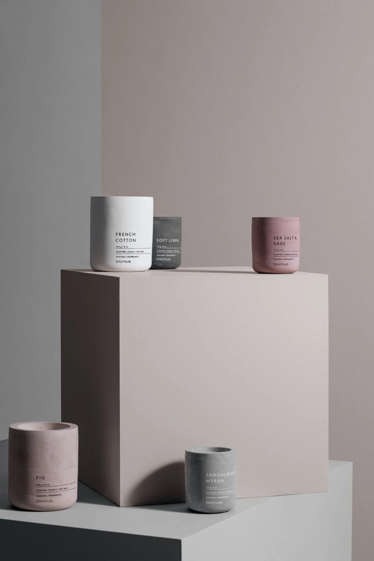 - Scented Candle - Sea Salt & Sage - FRAGA*Blomus Discount