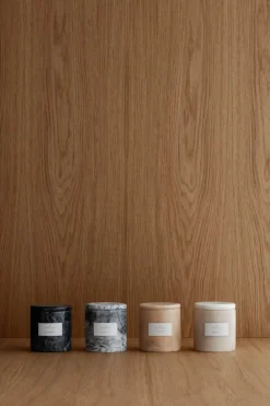 - Scented Marble Candle - Indian Tan - FRABLE*Blomus Discount