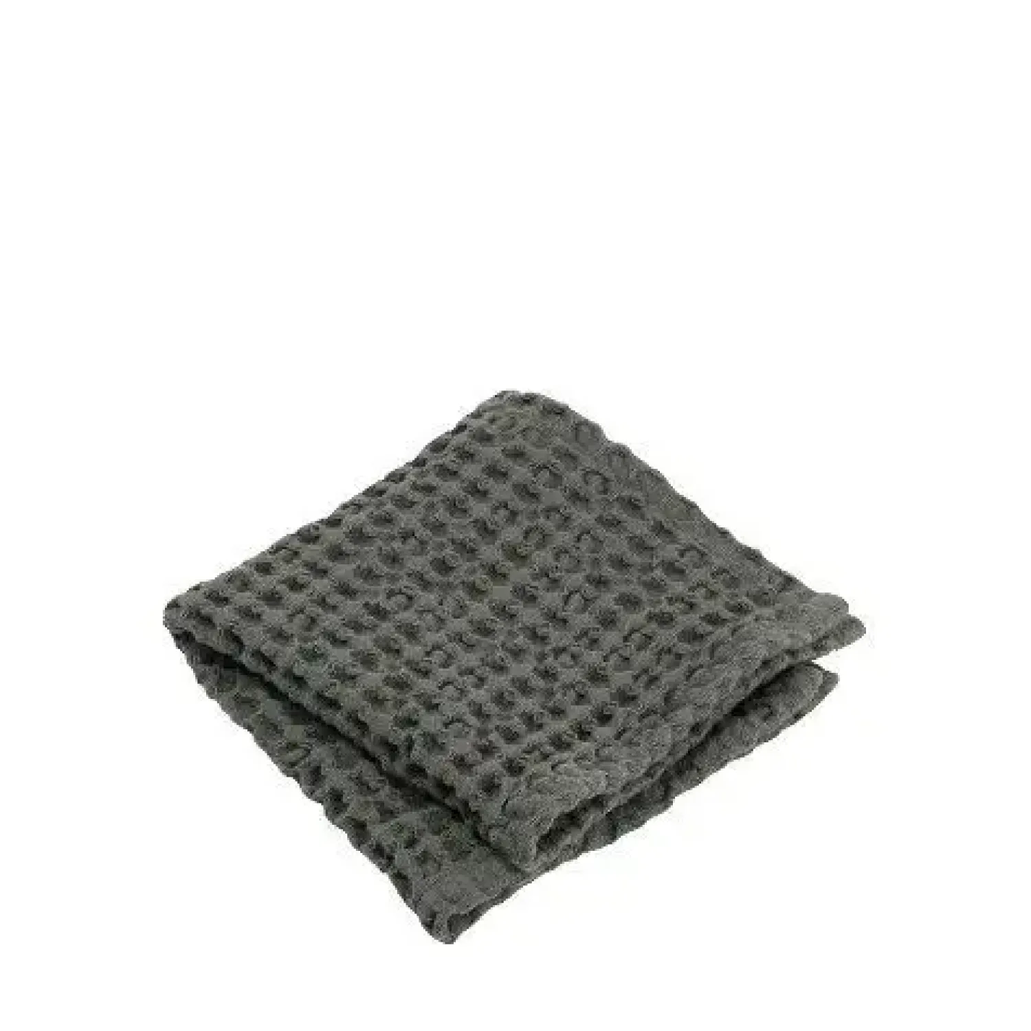 - Set 2 Guest Hand Towels - Agave Green - 30 x 30 cm - CARO -^Blomus New