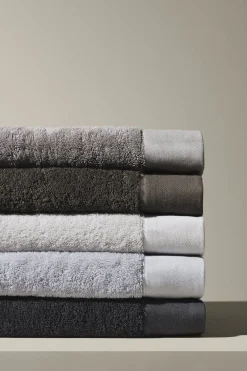 - Set 4 Guest Hand Towels - Tarmac Melange - 30 x 30 cm - GIO -*Blomus Outlet