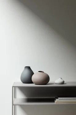 - Set 3 Vases - 3 x Pewter - NONA*Blomus New