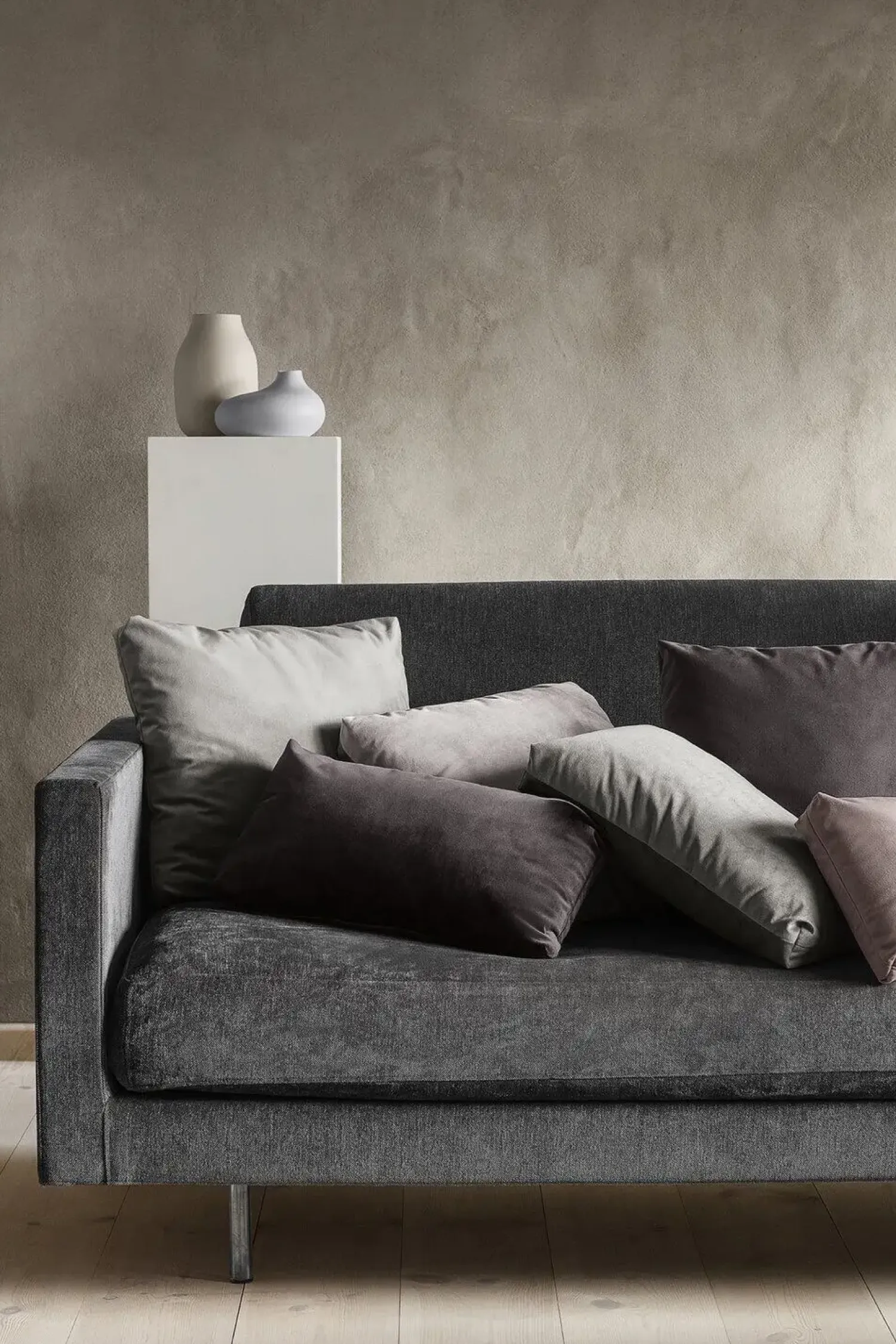 - Set 3 Vases - 3 x Pewter - NONA*Blomus New