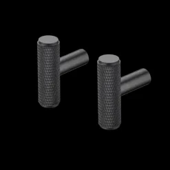 - Set 2 Wall Hooks - ROF - Black*Blomus Clearance