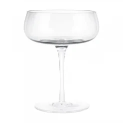 - Set of 2 Champagne Saucers - BELO - Clear Glass^Blomus Best