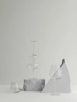 - Set of 2 Champagne Saucers - BELO - Clear Glass^Blomus Best