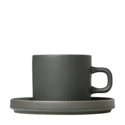 - Set of 2 Coffee Cups - Agave Green - PILAR*Blomus Clearance