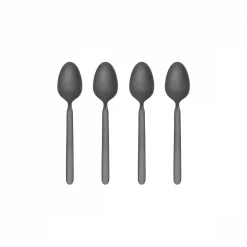 - Set of 4 Espresso Spoons - STELLA - Black^Blomus Sale