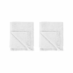 - Set of 2 Guest Hand Towels - White - FRINO^Blomus Hot