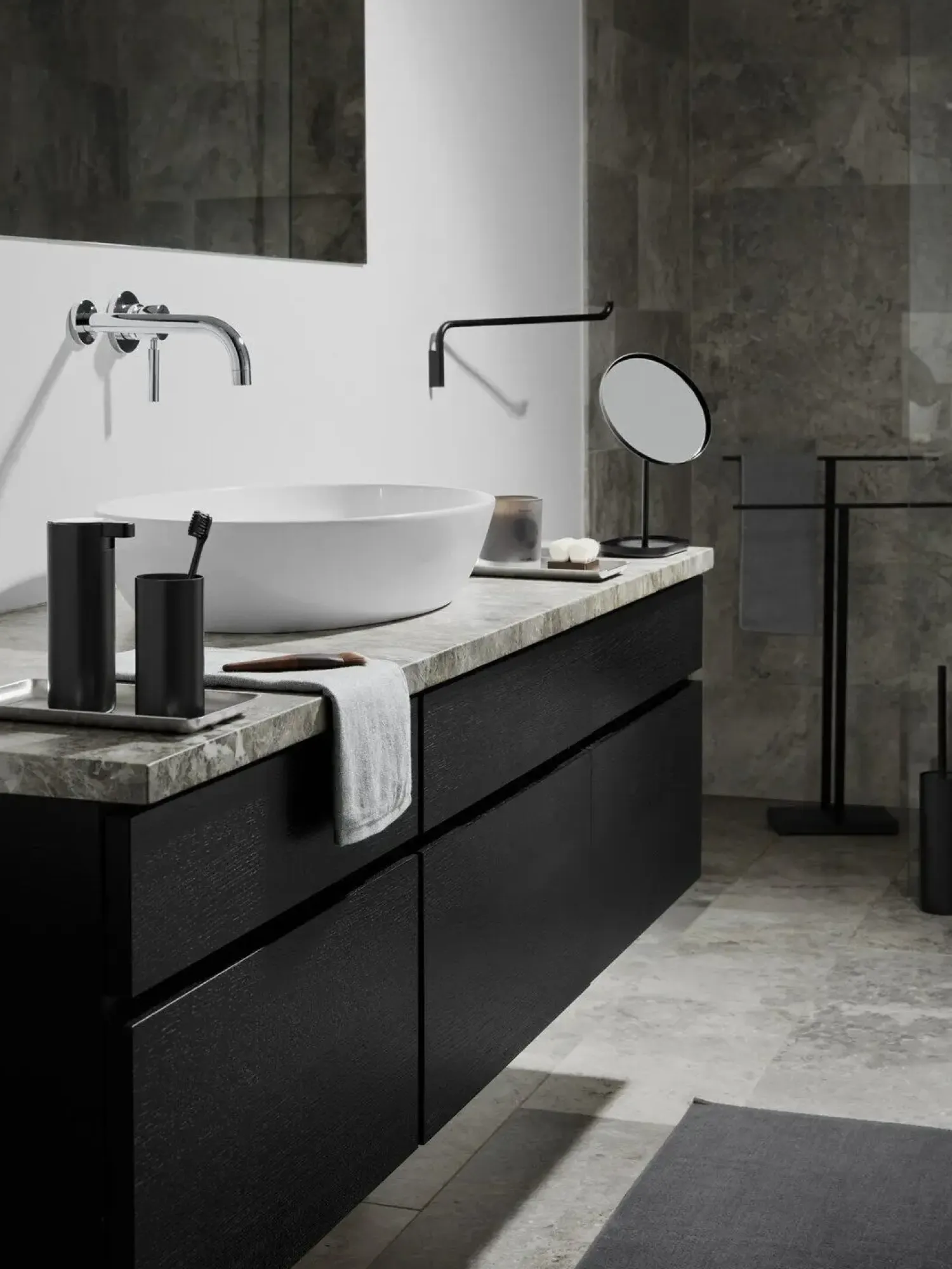 - Set of 2 Guest Hand Towels - Micro Chip - RIVA*Blomus Online