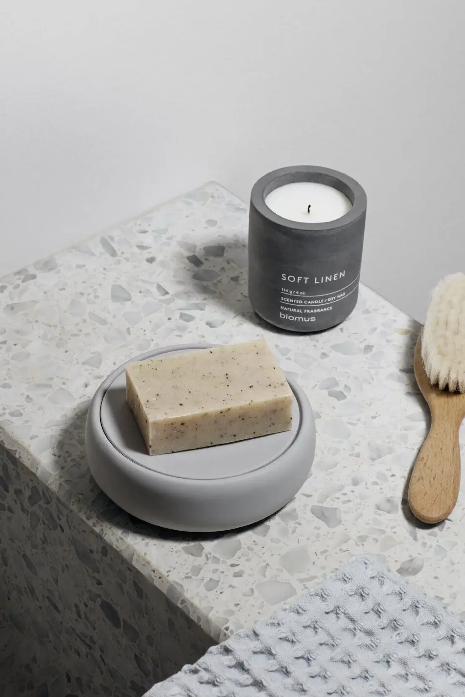 - Set of 2 Guest Hand Towels - Micro Chip - CARO^Blomus Sale