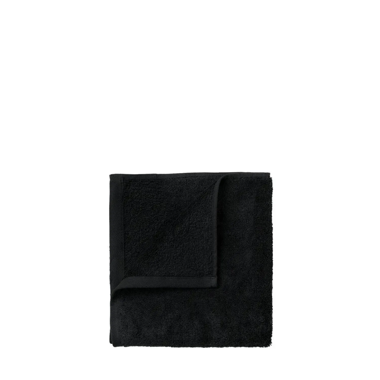 - Set of 4 Guest Hand Towels - Black - RIVA^Blomus Outlet