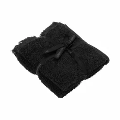 - Set of 2 Guest Hand Towels - Black - FRINO*Blomus Sale