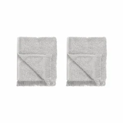 - Set of 2 Guest Hand Towels - Micro Chip - FRINO*Blomus Discount