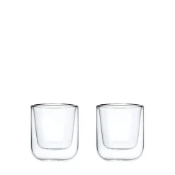 - Set of 2 Insulated Espresso Glasses - - NERO^Blomus New