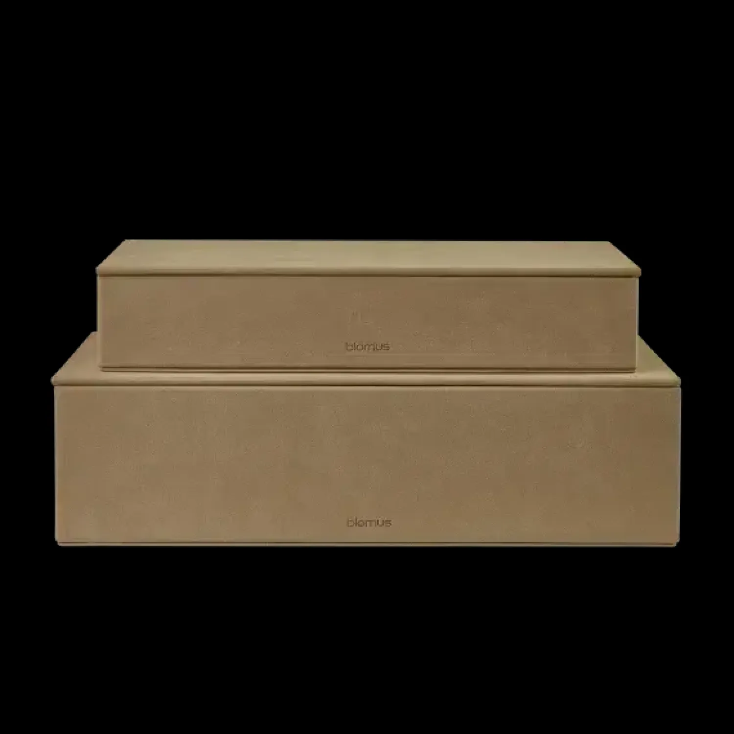 - Set of 2 Storage Boxes - SAHLA - Indian Tan*Blomus New