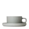 - Set of 2 Tea Cups - Mirage Gray - PILAR^Blomus Best