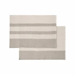 - Tea Towel, Set of 2 pcs - Moonbeam/ Mourning Dove - GANO*Blomus Clearance