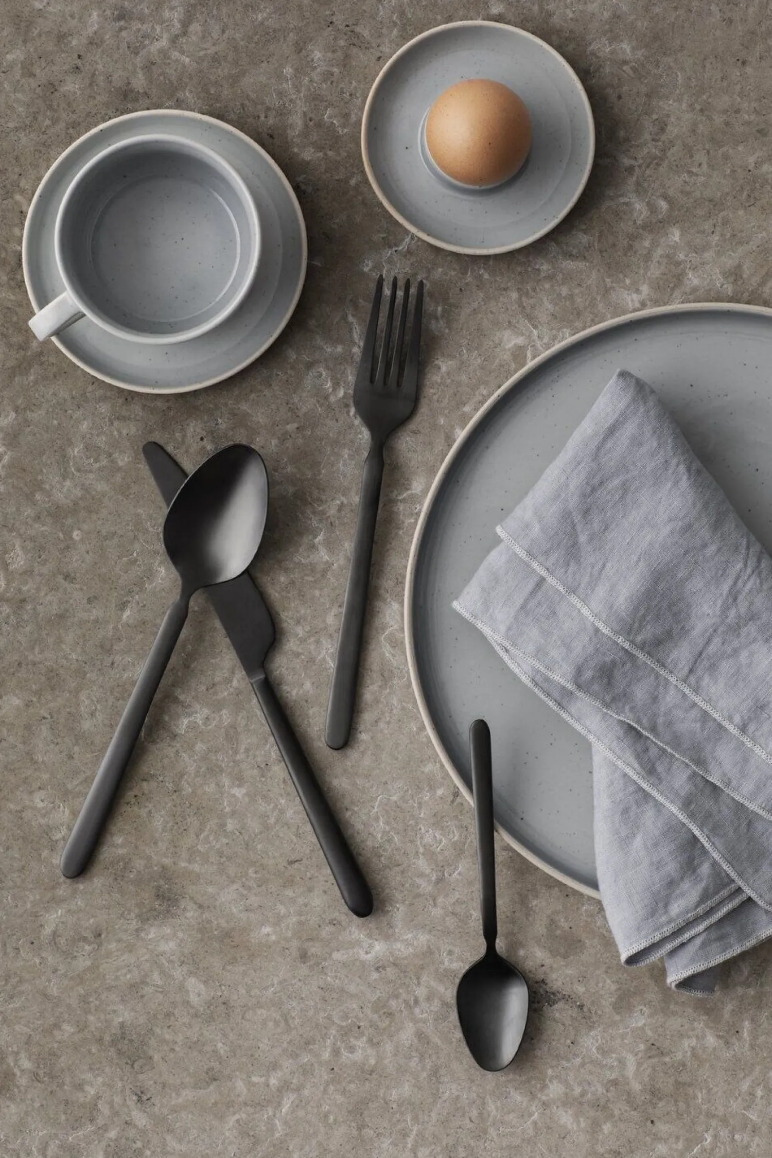 - Teaspoon - Black - STELLA*Blomus Online