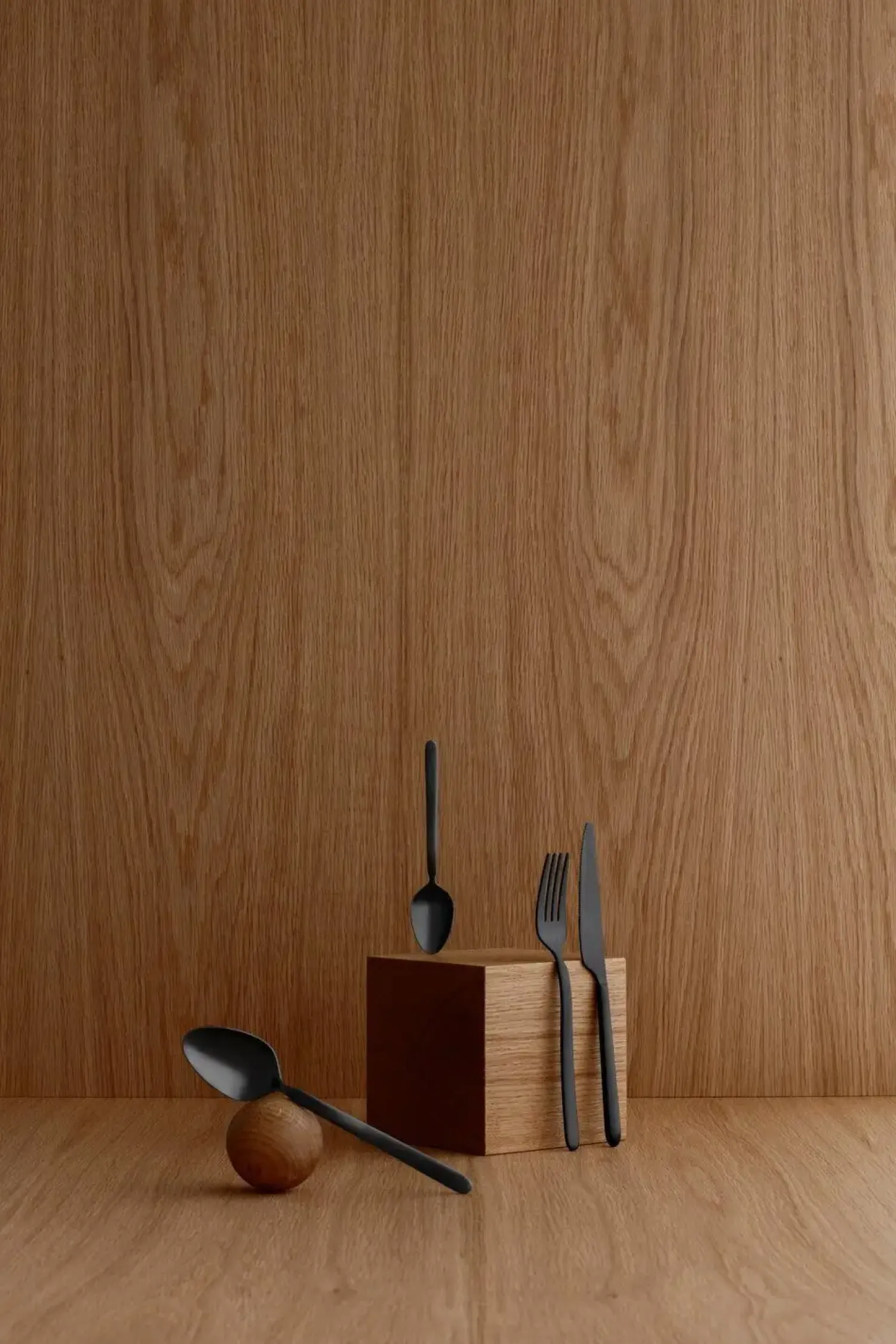 - Teaspoon - Black - STELLA*Blomus Online