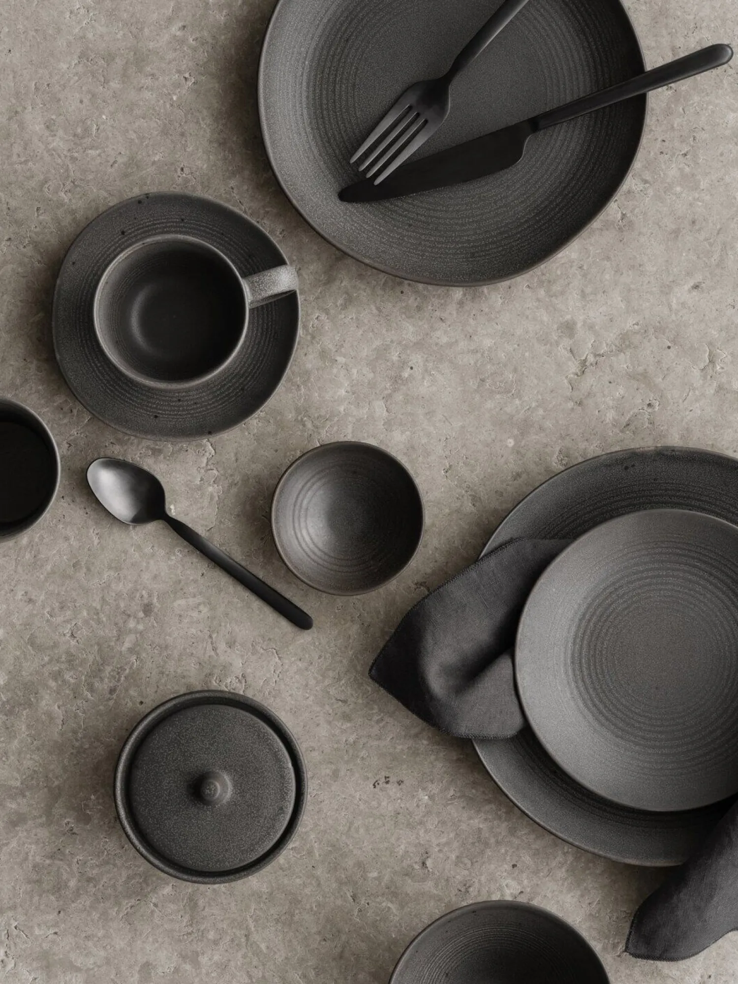 - Teaspoon - Black - STELLA*Blomus Online