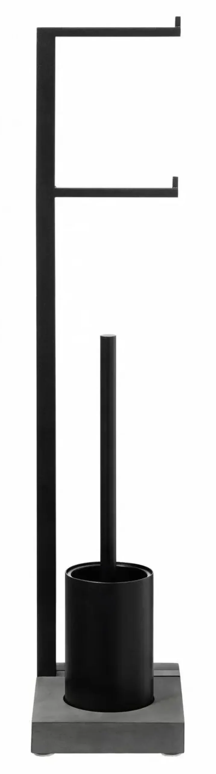 - Toilet Paper Holder and Brush - Black - MENOTO^Blomus Clearance