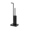 - Toilet Paper Holder and Brush - Black - MODO^Blomus New