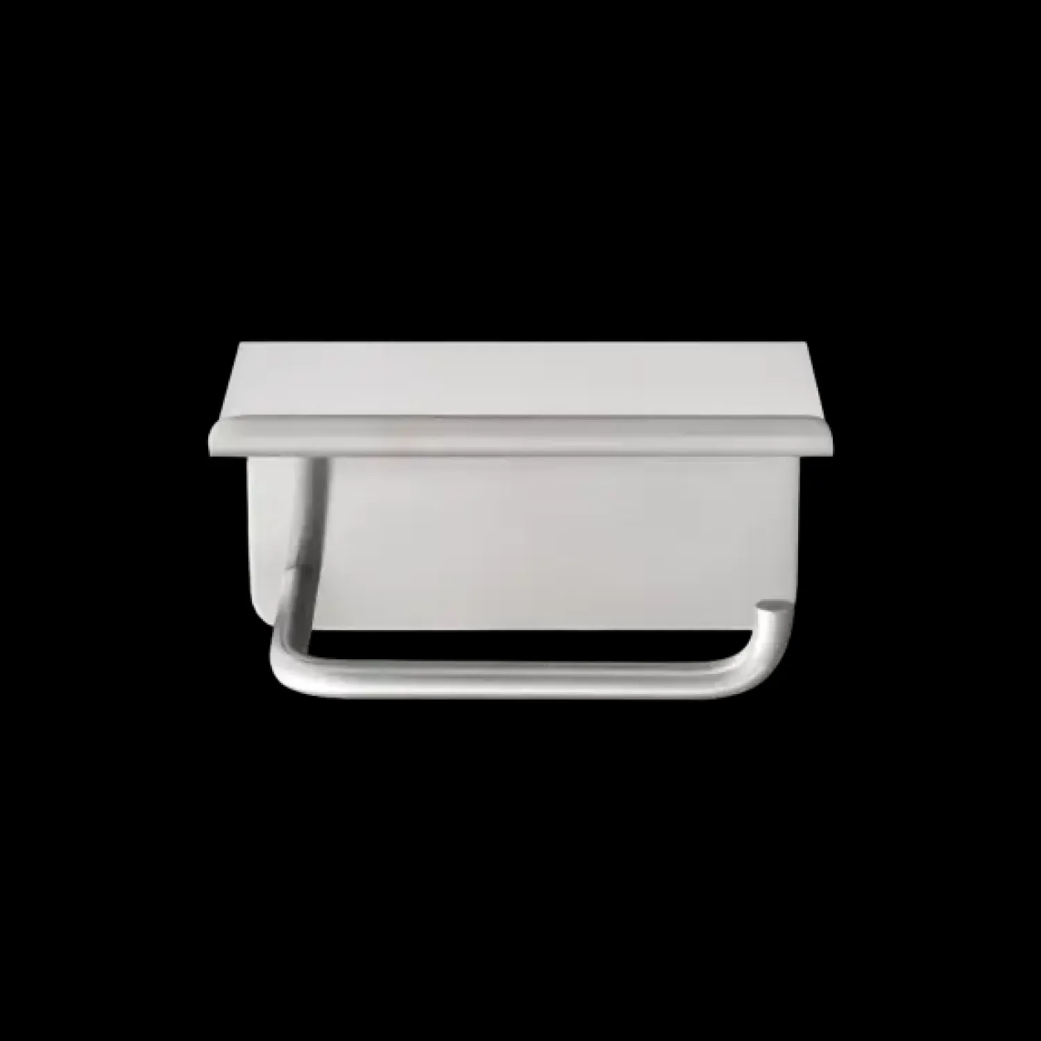 - Toilet Paper Holder -MODO- Stainless Steel matt with shelf*Blomus Online