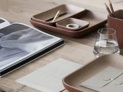 - Tray - Rustic Brown/Tan - HERBA*Blomus Outlet