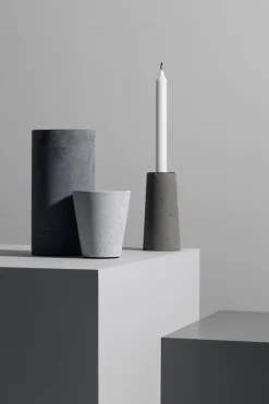 Blomus - Vase - Coluna - Mørkegrå - Large^ Discount