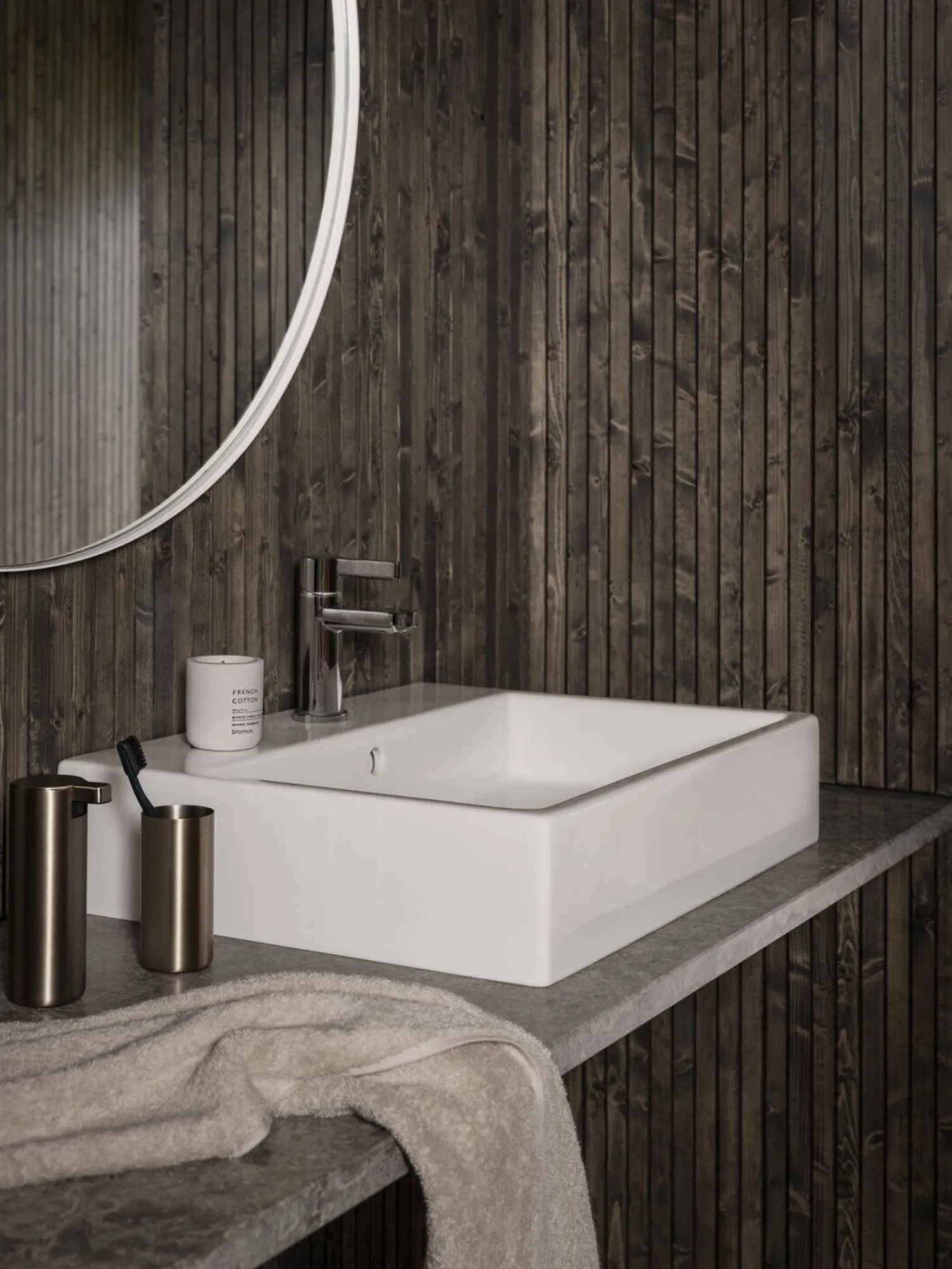 - Wall Mirror - White - RIM*Blomus Outlet