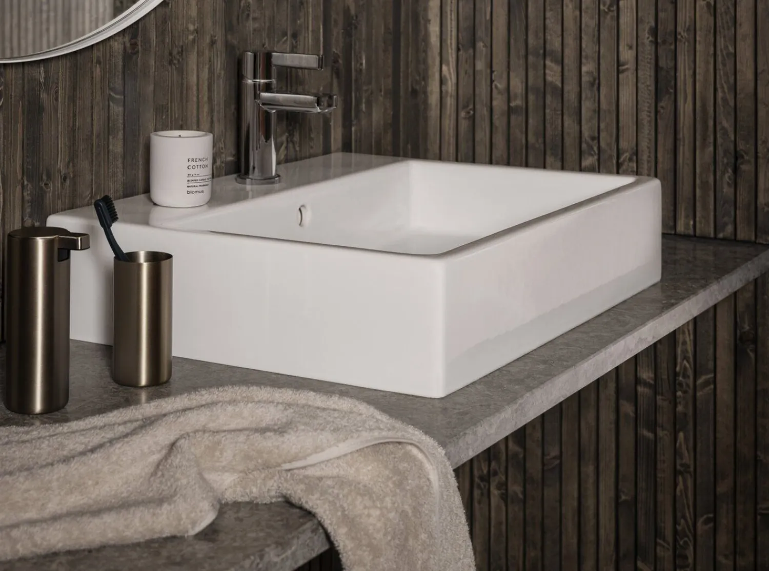 - Wall Mirror - White - RIM*Blomus Outlet