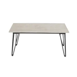 - Mundo sofabord - grå beton - 90 cm x 60 cm^Bloomingville